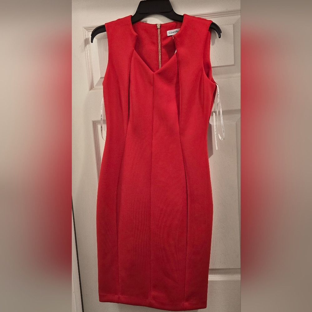 Calvin Klein Red Dress